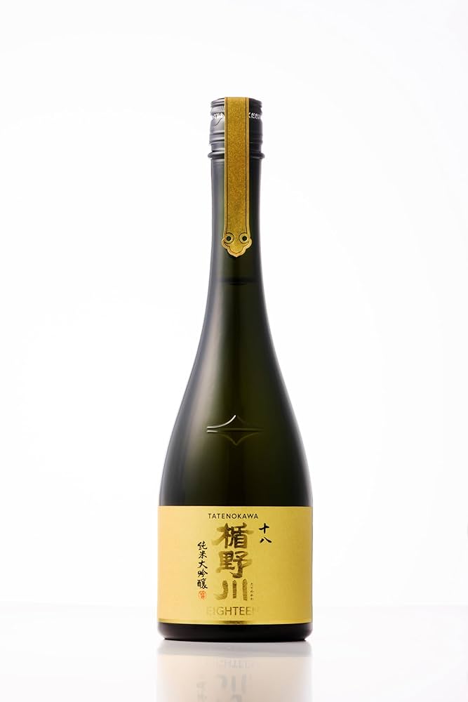 Amazon.co.jp: 楯野川 純米大吟醸 十八 720ml [日本酒 山形県